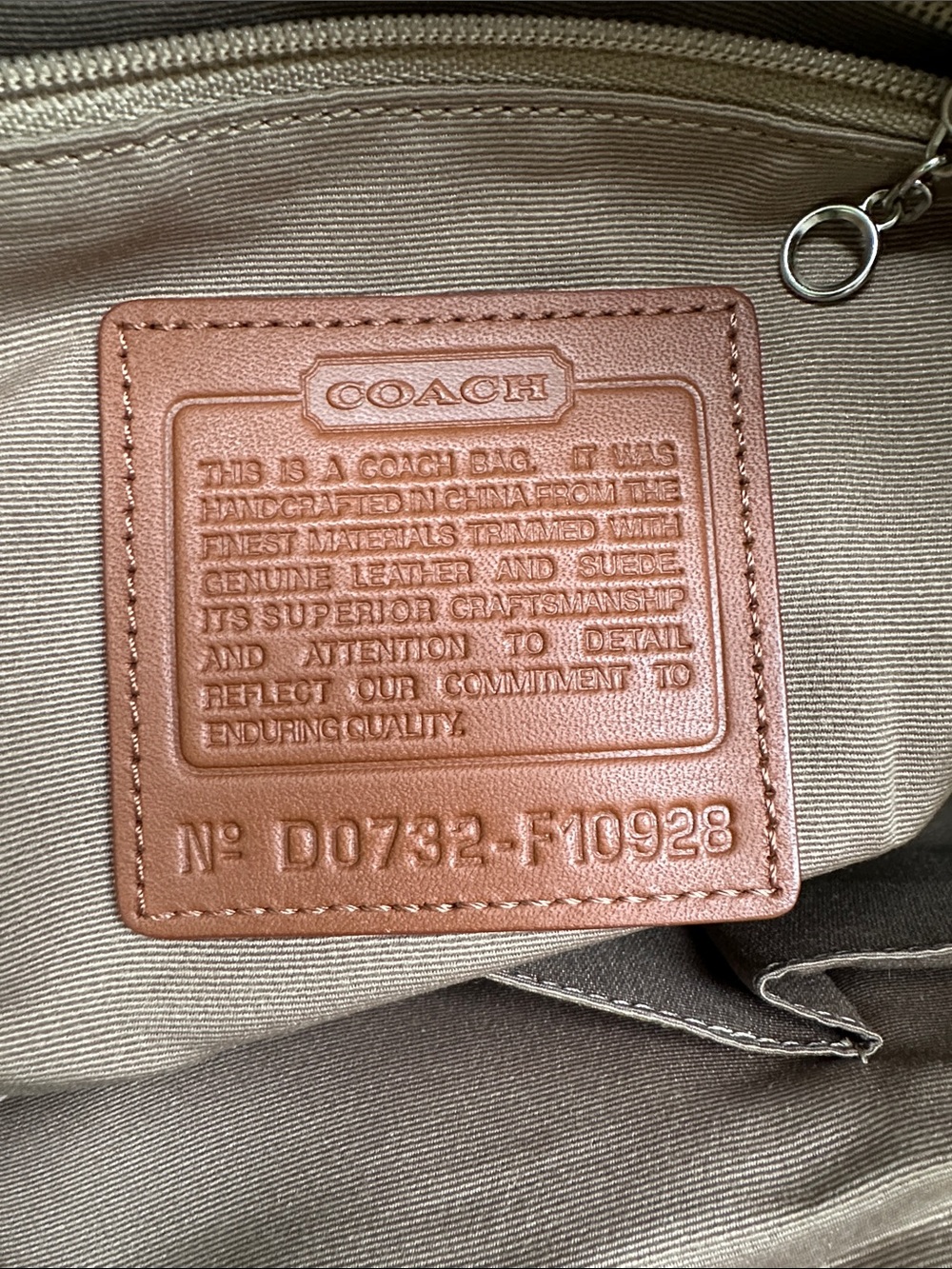 Vintage COACH Y2K Large Soho Signature Jacquard Satchel (Style F10928) - Picture 15 of 16
